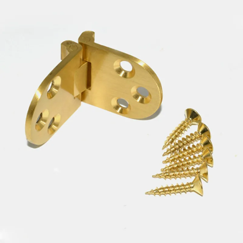 Шарнир 180 градусов 1 шт./компл. круглый стол из чистой меди фурнитура Аксессуары