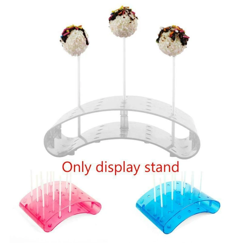 

20 Holes Cake Pop Lollipop Stands Cake Candy Display Stand Holder Lollipop Support Display DIY Cake For Kids Kitchen Accessories