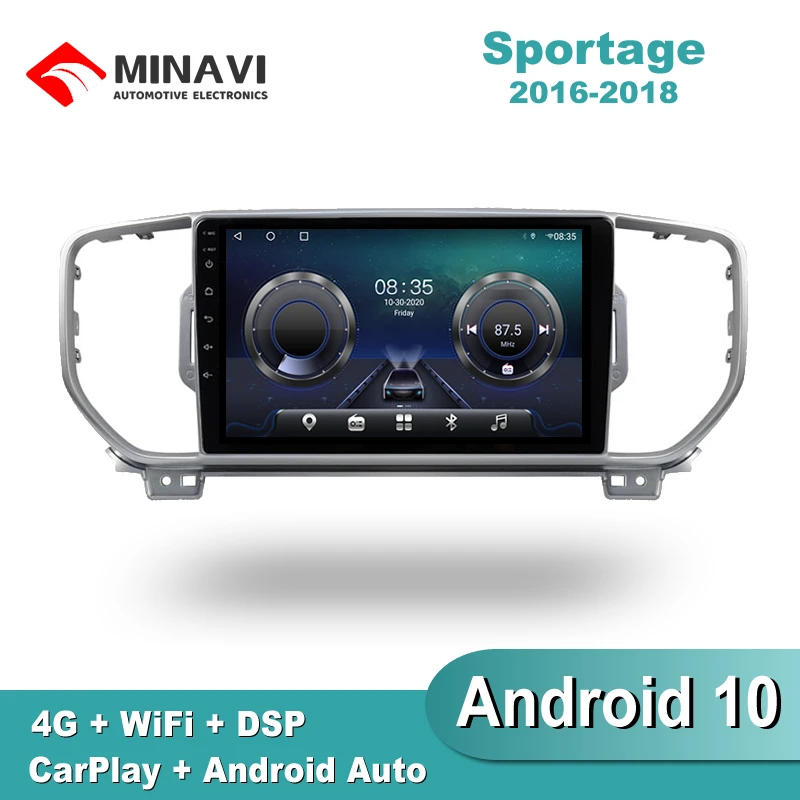 Мультимедийная магнитола KIA Sportage KX5 мультимедийная стерео система на Android 10 с 9