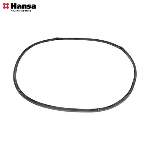 Уплотнитель двери духовки Hansa 8066308, цвет черный, FCEW5* FCCW5* FCMW5* BOEI6* BCCI6* BOEB6* BCCB6* BOEW6* FCEW6* FCCW6* - изображение