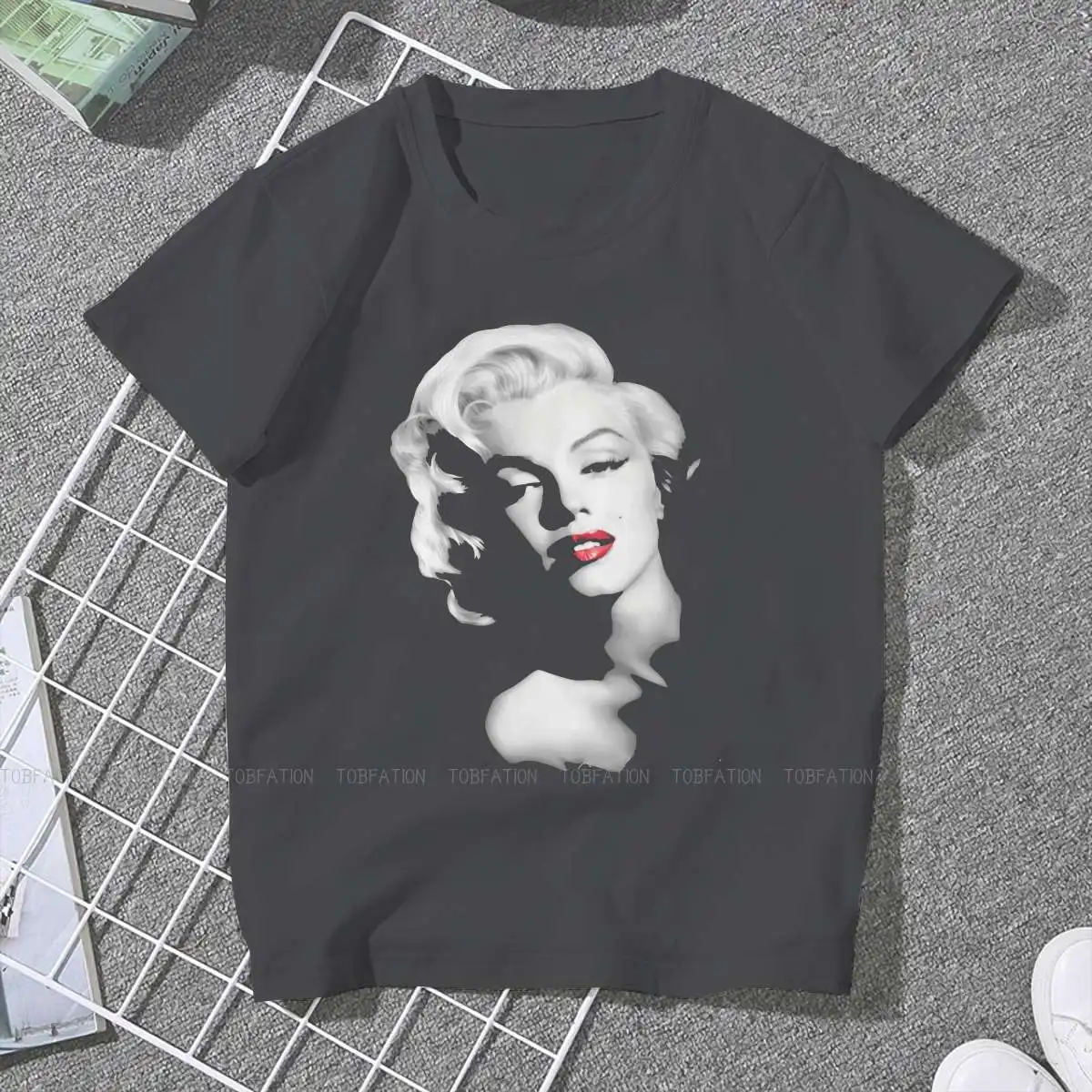 

Женские винтажные футболки Мэрилин Монро, винтажная альтернативная одежда для женщин, хлопковые топы с графическим рисунком