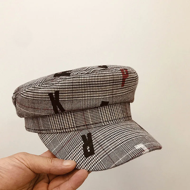Женская шерстяная шапка Newsboy берет с козырьком шапка для женщин Paperboy фуражки зимняя для девочек