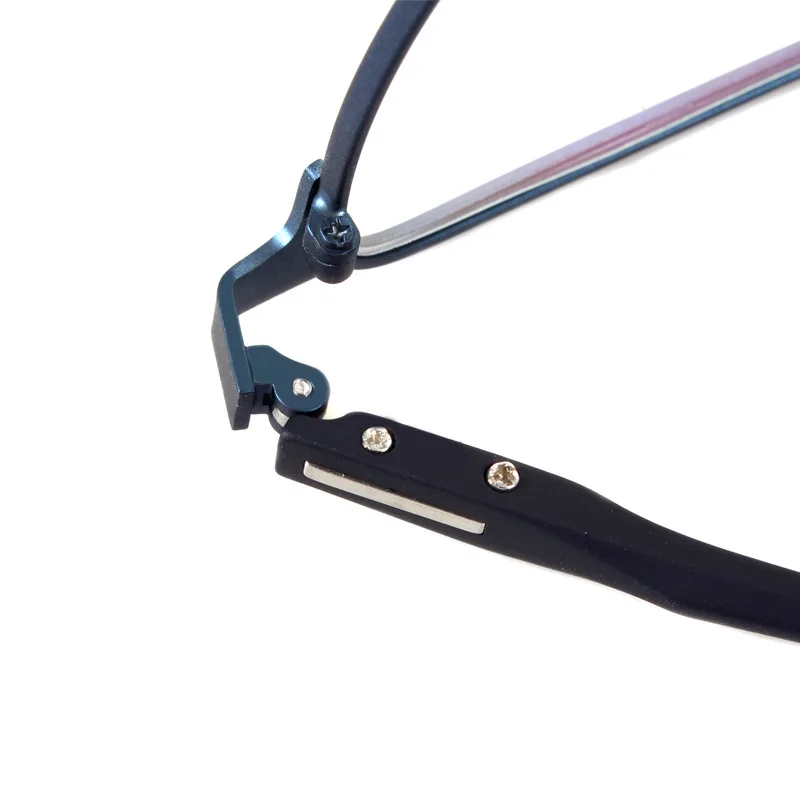 

Alloy Glasses Frame Men Square Eyewear Male Classic Full Optical Prescription Eyeglasses Frames Metal Spring leg Gafas Oculos