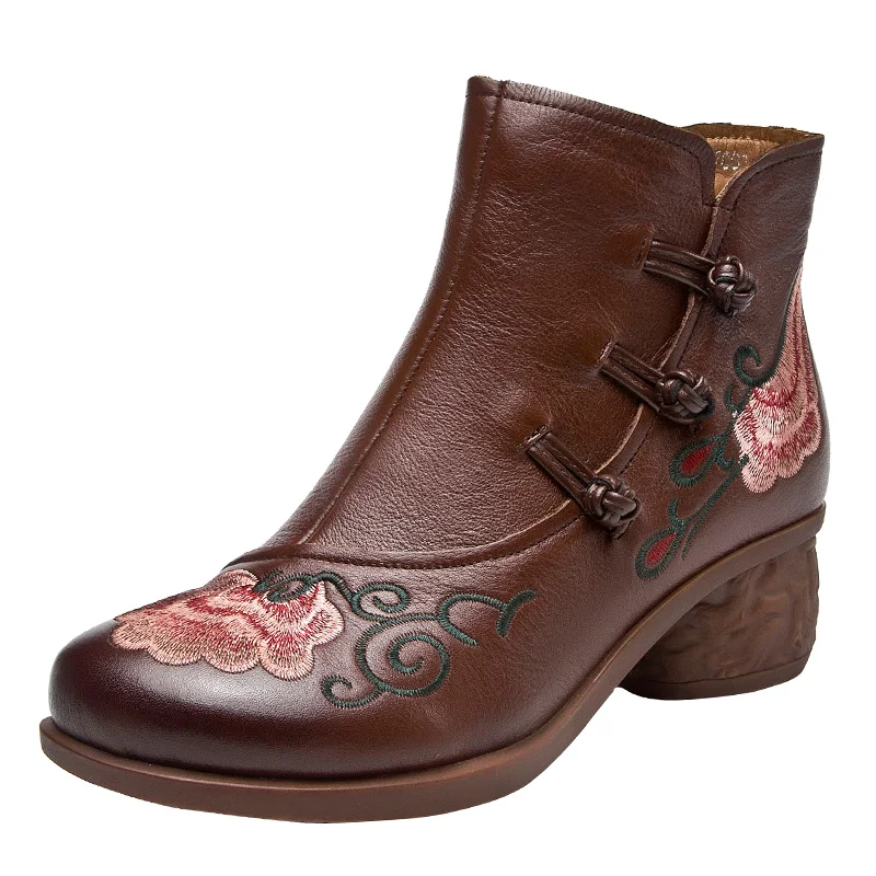 GKTINOO/обувь из натуральной кожи Женские ботинки Коллекция 2021 года Сезон осень-зима