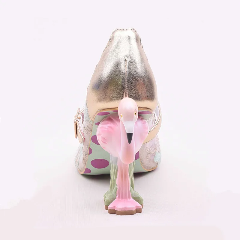 Женские свадебные туфли с Т-образным ремешком на каблуке 10 см летние