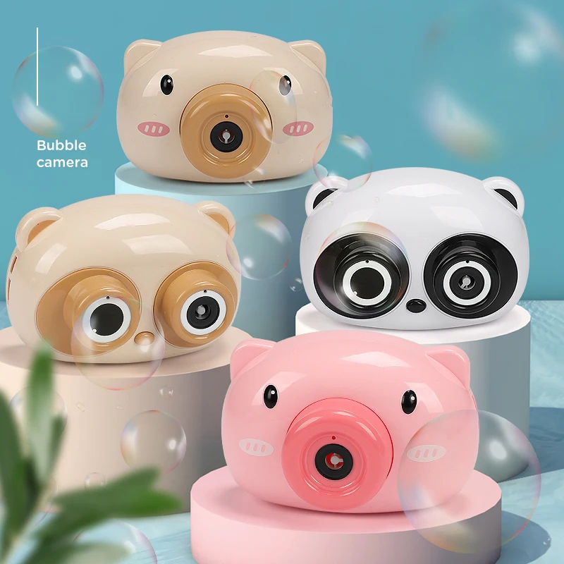Копилка совы панда Пузырьковая машина камера игрушка дети автоматическое