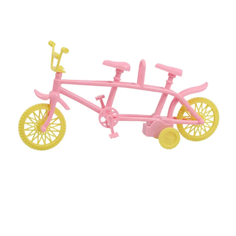 Кукла ZWSISU для Барби велосипед красный желтый синий разноцветный аксессуары