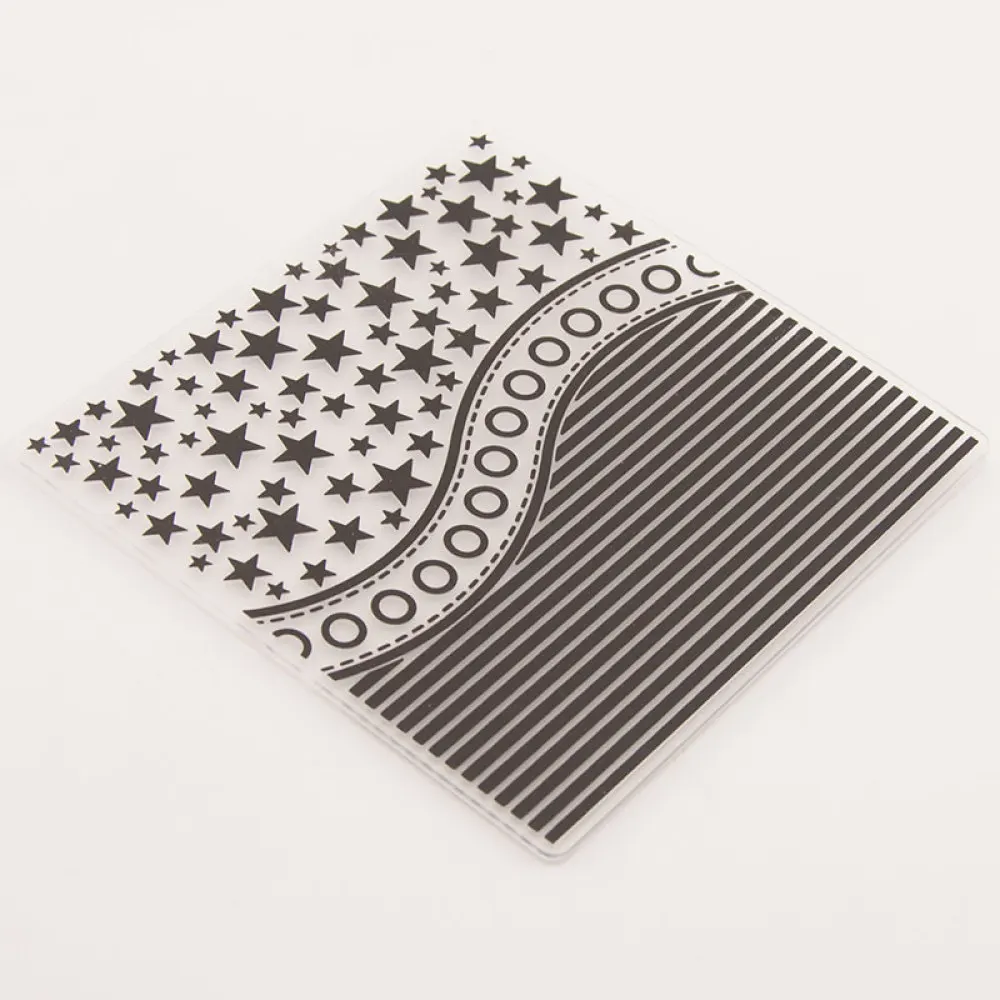 Новинка 2020 пластиковые трафареты с пентаграммой для тиснения шаблон