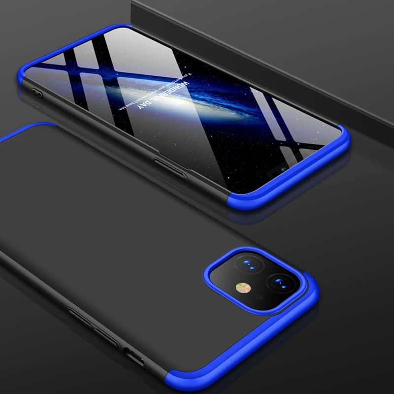 Чехол для iPhone 11 Pro полностью противоударный чехол с поворотом на 360 градусов