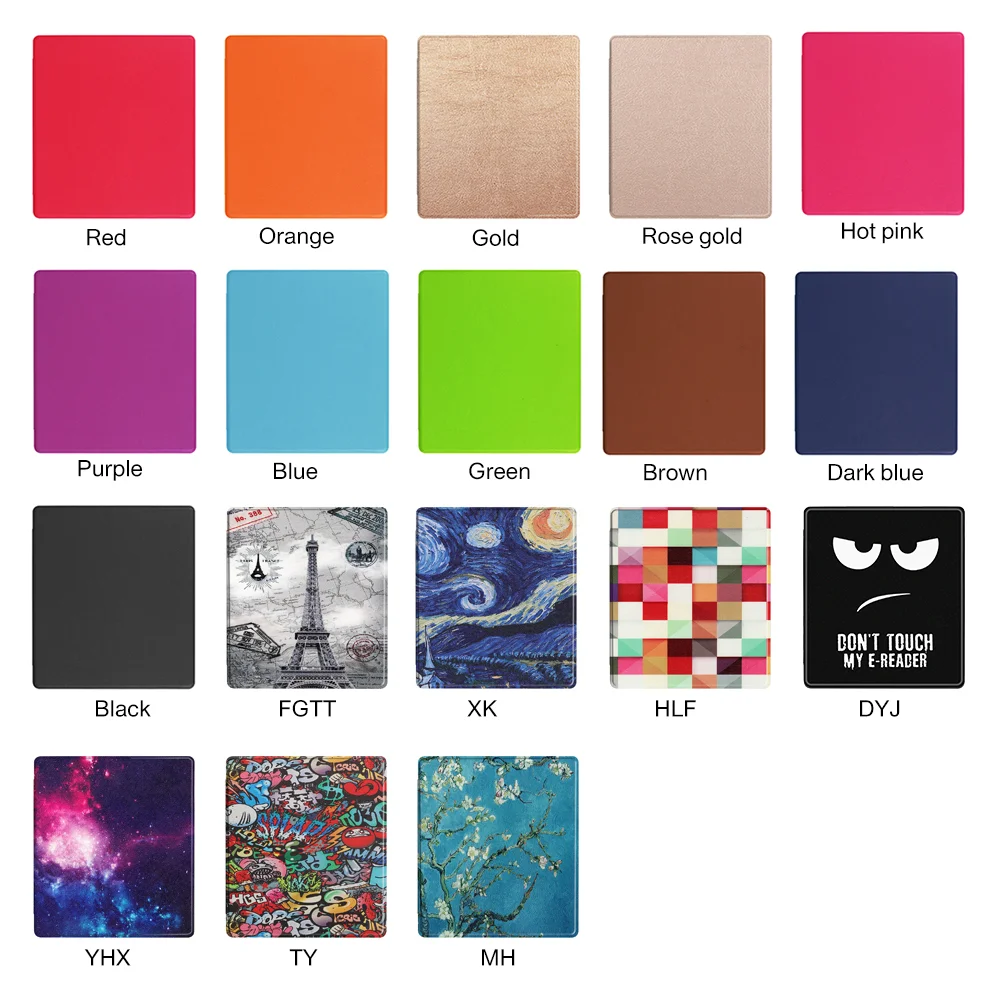 Модный чехол с принтом для 2019/2017 Amazon Kindle Oasis 2/3 Складная подставка 7 0 Защитная
