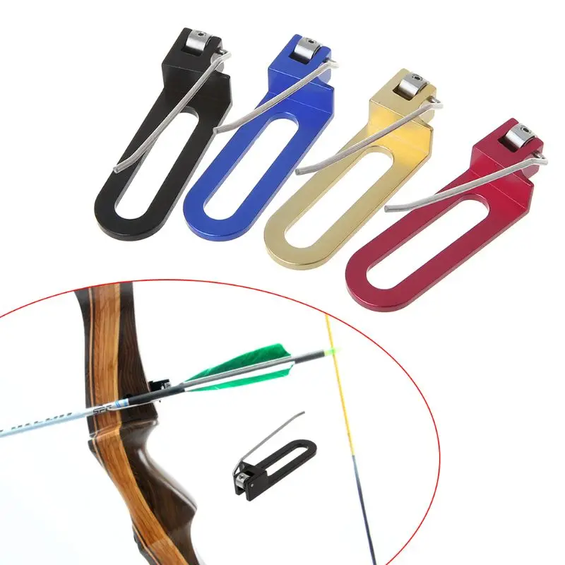 

Y1UC Archery Arrow Rest Compound Bow Right Hand Aluminum Alloy Ultralight Recurve Bow Riser Professional Universal Supplies