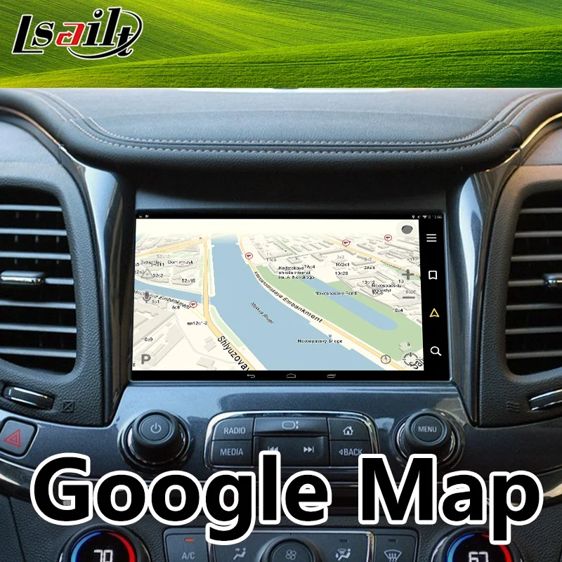 Android 7,1 Автомобильный мультимедийный видео интерфейс gps навигационная коробка для Impala Chevrolet- год по Lsailt