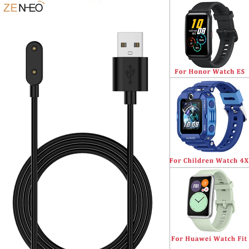 Магнитный USB кабель для смарт часов Huawei Watch Fit/Детские часы 4X/Honor ES|Ремешки часов| |