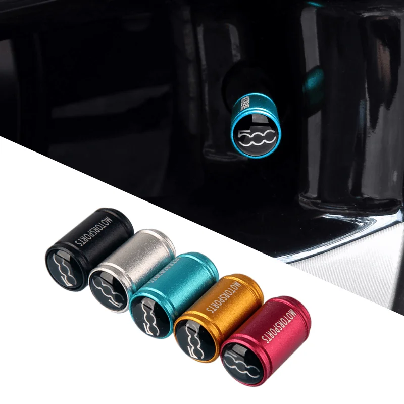 Автомобильные покрышки для колес аксессуары Fiat 500 логотип Punto Grand Coroma Doblo Uno 500c Palio