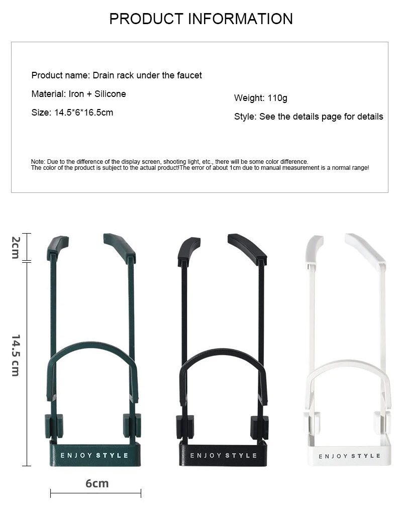 

Bathroom Kitchen Faucet Drain Rack Cleaning Ball Sponge Storage Household Sink Storage Rack Cloth Shelf Drain Towel Organizer