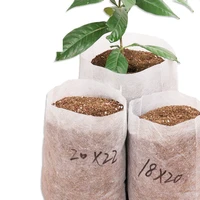 seedling plants nursery bags organic biodegradable growing seed bags fabric eco friendly ventilate growing planting bags