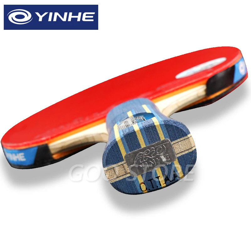 Ракетка YINHE 8 Star Galaxy 5 wood + 2 carbon OFF ++ резиновые оригинальные ракетки для настольного