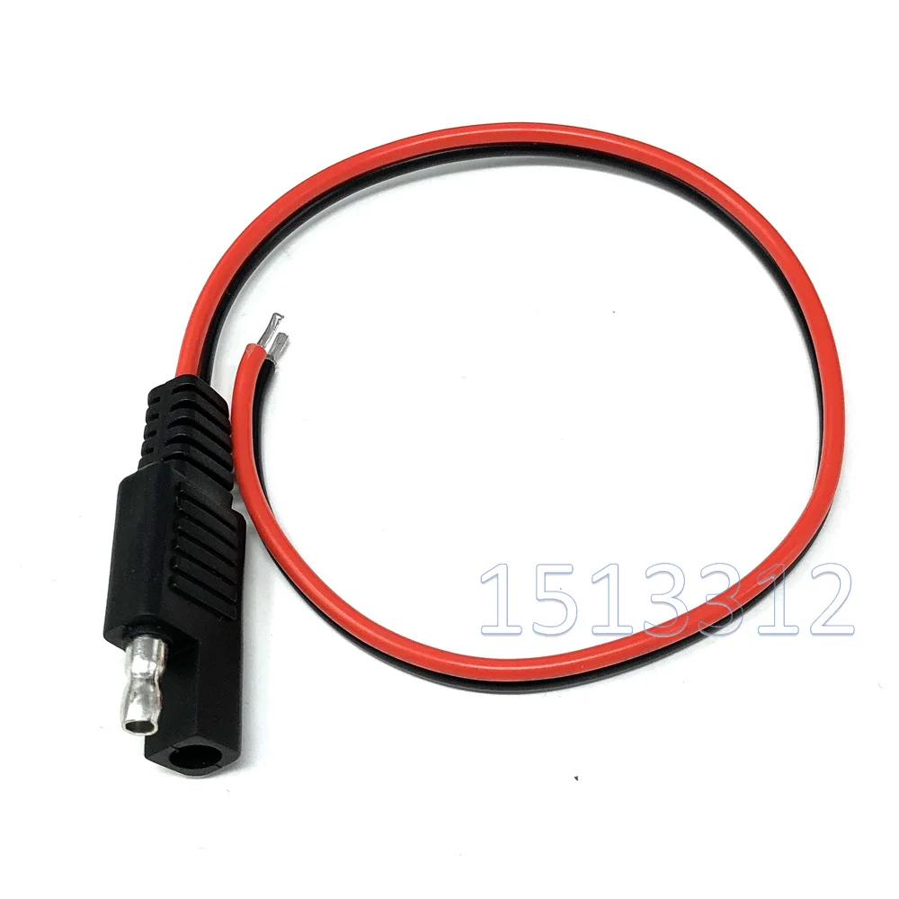 5 шт. Удлинительный кабель SAE Power для автомобиля 18awg 30 см 2 контакта с разъемом