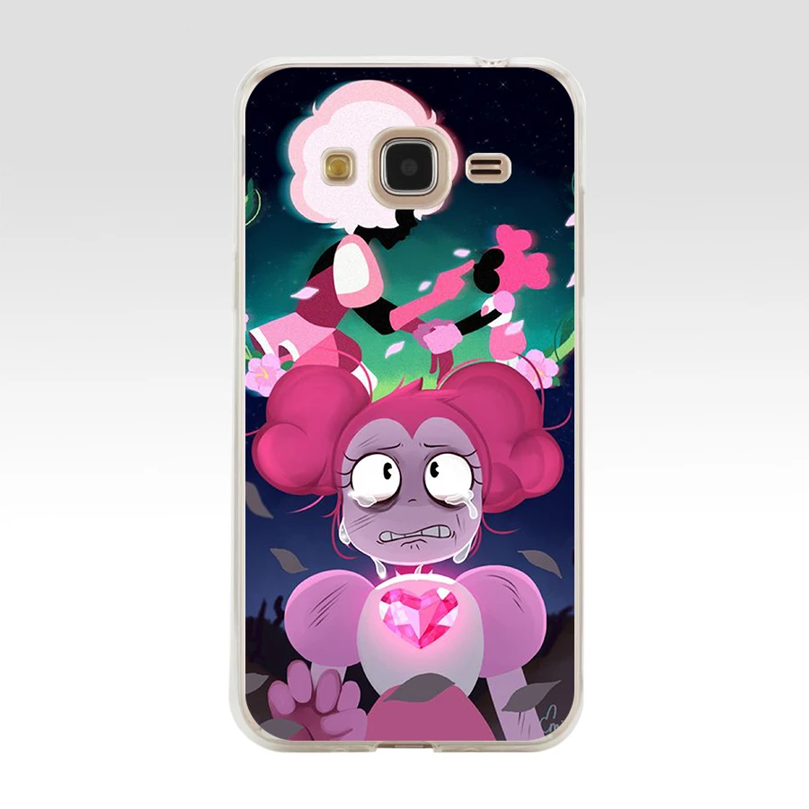 Мягкий Силиконовый ТПУ чехол 060FG для телефона с мультяшным Стивеном Вселенной