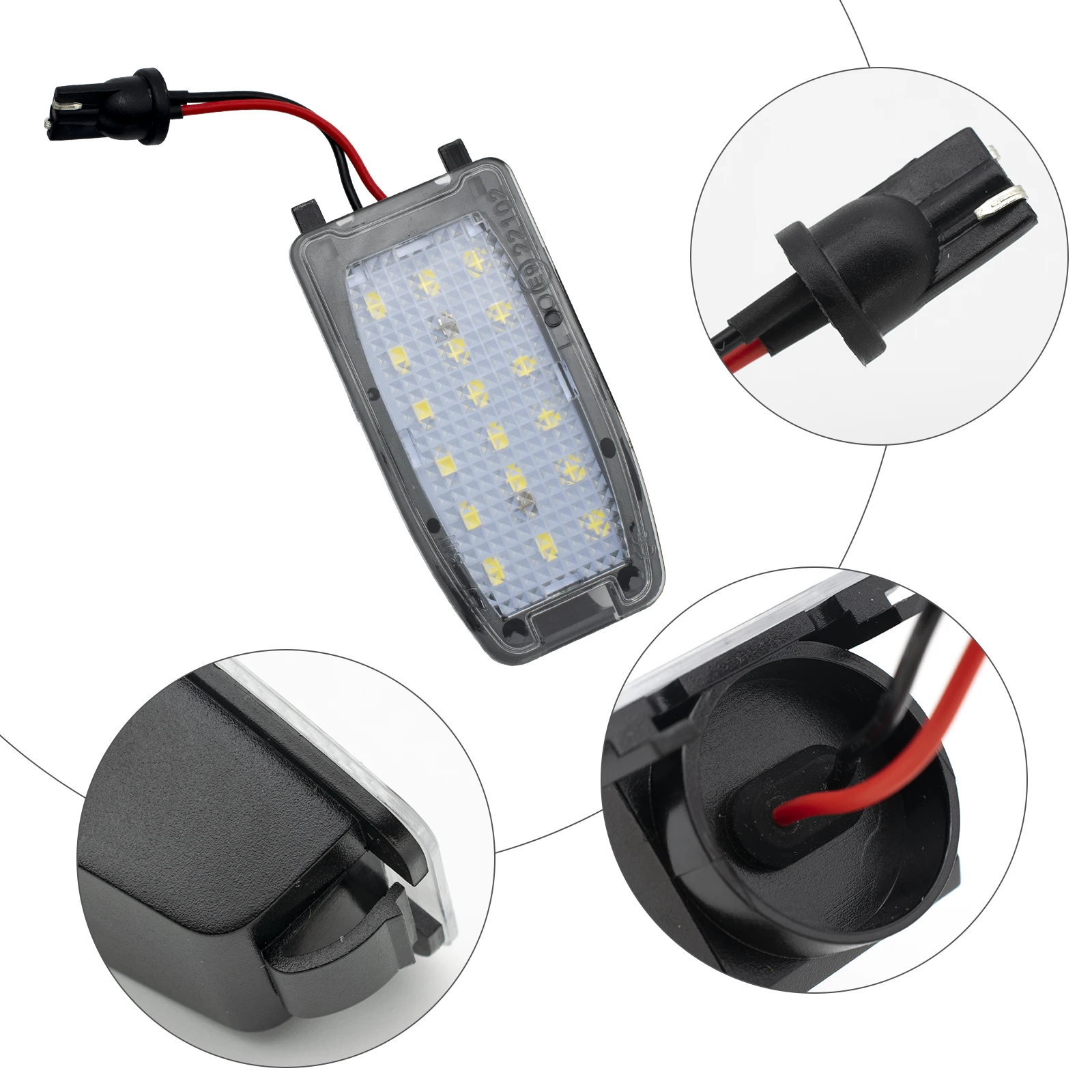 Светодиодсветильник лампа для зеркала заднего вида Land Rover Discovery Freelander 2 LR3 LR4 Range Sport