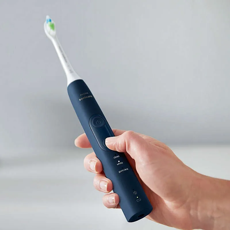 Электрическая зубная щетка Philips Sonicare HX6851 с многорежимным индикатором вогнутый