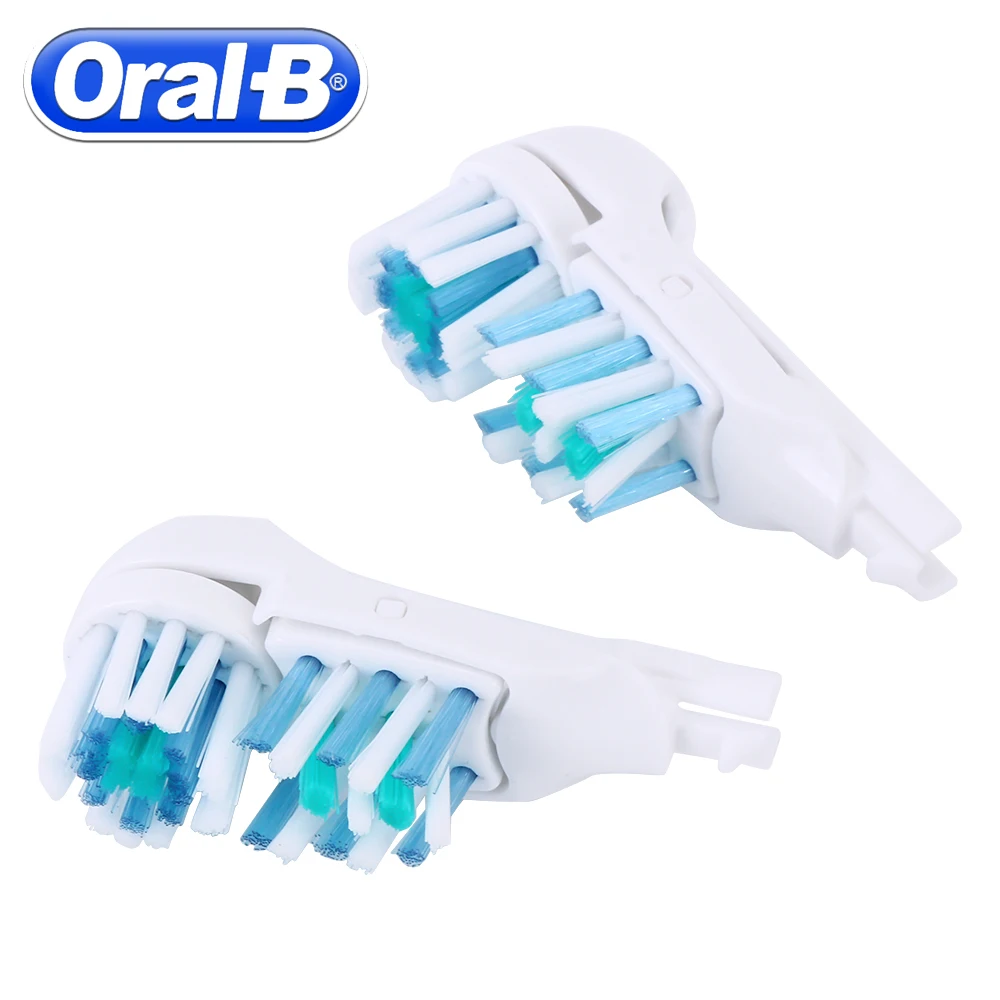 2 шт./упак. Oral B электрическая зубная щетка с двумя чистыми мягкими щетинками для