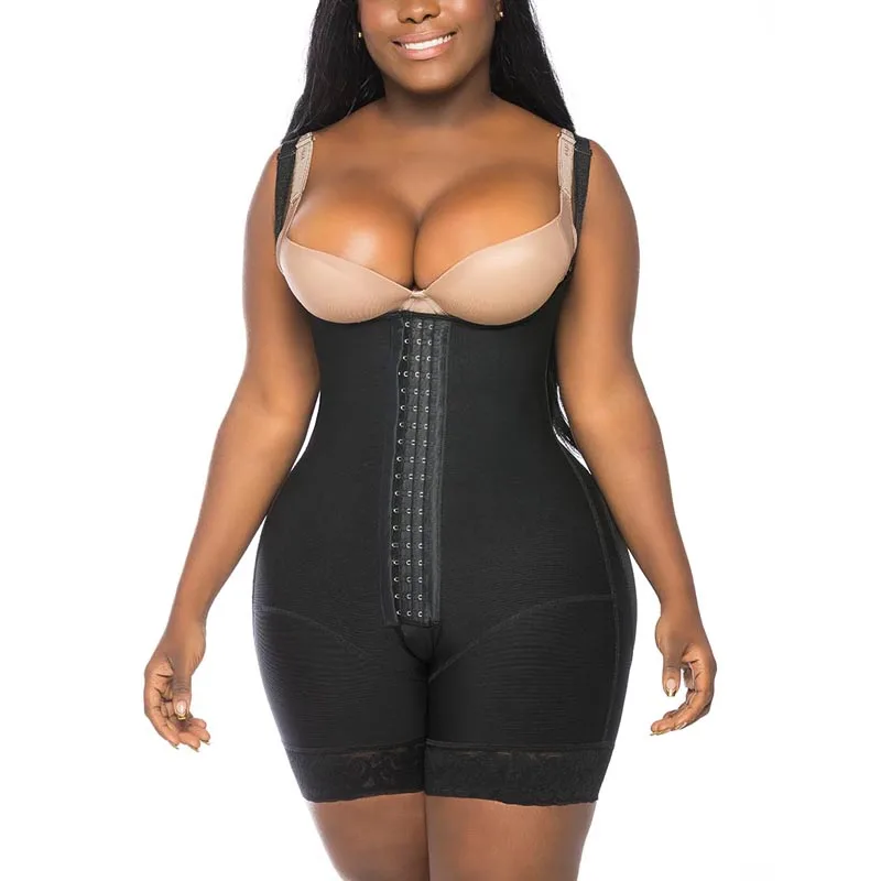 

fajas For Women Bodysuit Ultra Compressive Back Support Shaper Dresses Weight Loss Tummy Control Latex Sheath