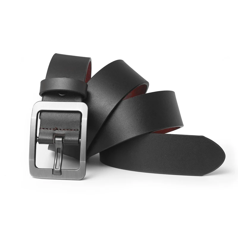 Мужской кожаный ремень мужской из натуральной кожи ceinture homme cuir | Аксессуары для