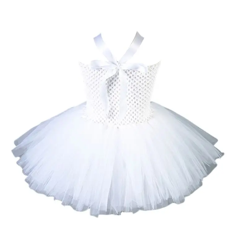 

Toddler Baby Girls Angel Costume Set White Sleeveless Tutu Dress Faux Feather Wings Halo Headband Fairy Wand Role Play