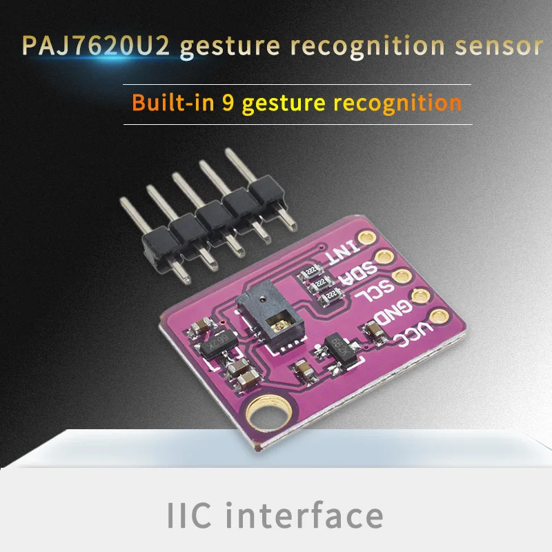 Электронный датчик распознавания жестов Paj7620 PAJ7620U2 9 MH-ET для Arduino | Электронные