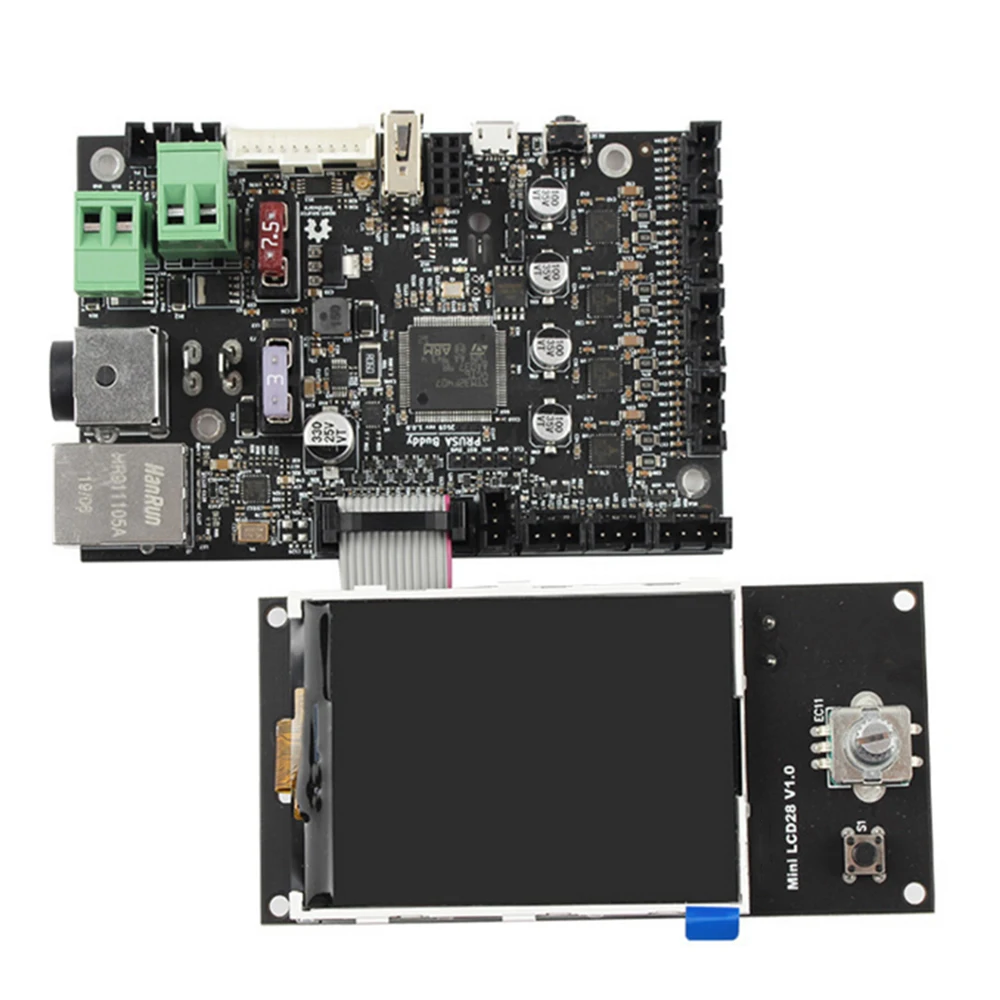 Запасная материнская плата для принтера Prusa Mini Buddy прошивка драйвер TMC2209 с экраном