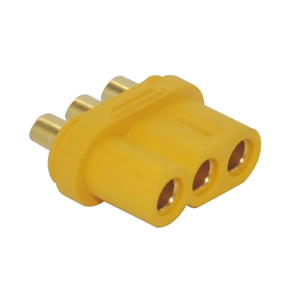 100pairs Amass MR60 Plug with Protector Cover 3.5mm 3 core Connector T plug Interface Sheathed for RC Model 50%off | Игрушки и хобби
