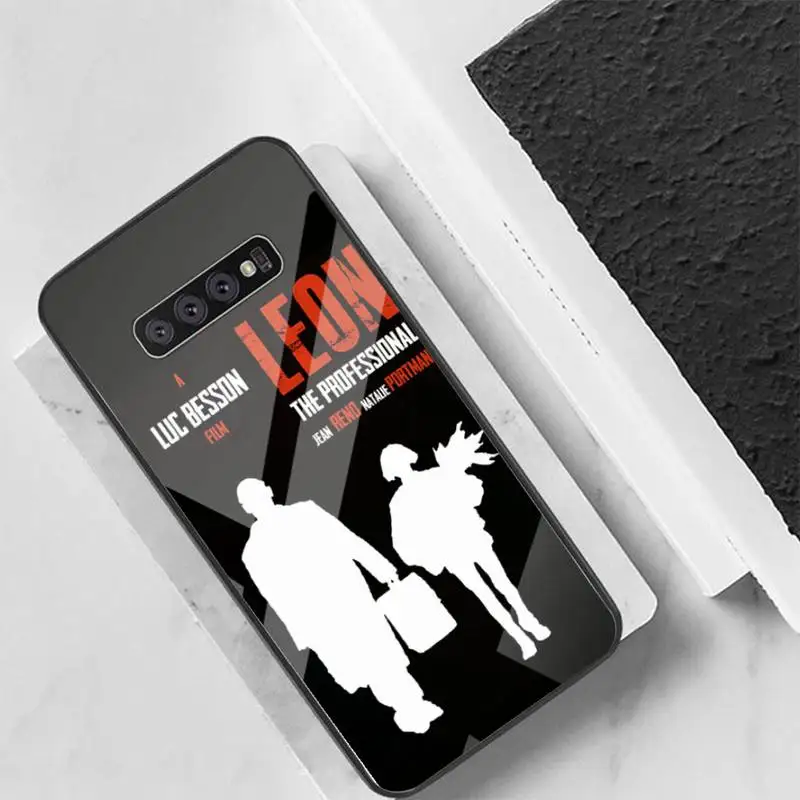 

Killer Leon Phone Case Back Cover For Samsung Cases S20 Plus S10 NOTE 8 9 10 10PRO Tempered Glass Soft Silicone Edge