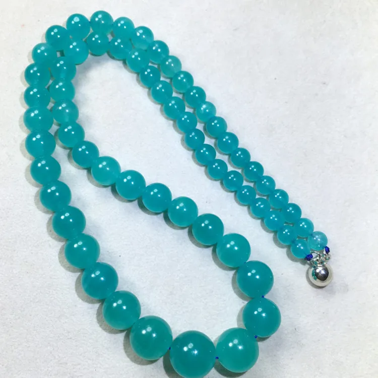 

Natural Tianhe stone necklace ice seed Tianhe stone necklace tower chain