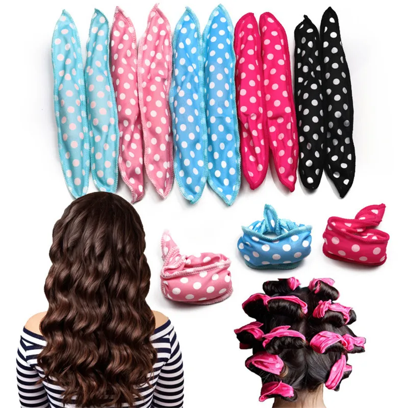 

1 Pcs/lot Hair Sleep Curlers Soft Sleep Pillow Hair Rollers Set Best Flexible Foam And Sponge Magic Hair Care Hair Styling Tools