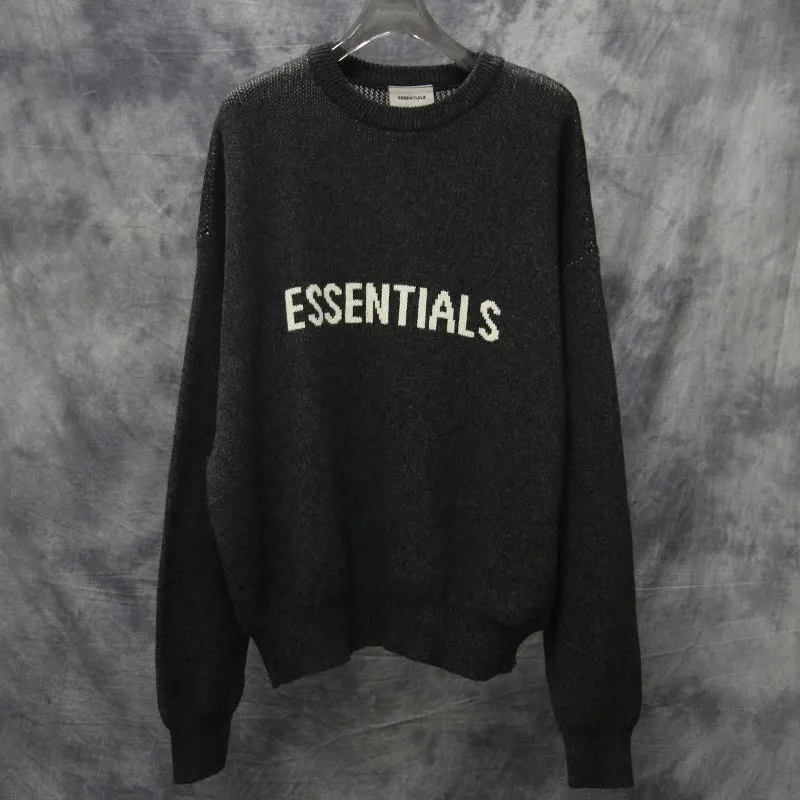 

New arrived FOG Essentials Sweater Woman Best Quality Crewneck Essentials Cardigan Sweater men clothing winter sweater men