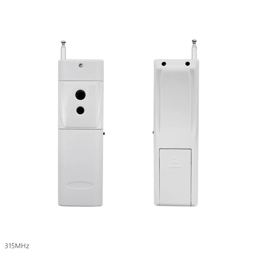 

315 MHz DC 9V Battery 3000m Long Range Distance High Power Wireless Controller 2CH RF Remote Control Transmitter