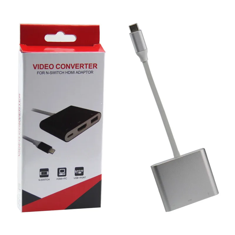 Nintendo Switch tv Base NS портативная ТВ база TYPE-C адаптер Преобразование HDMI