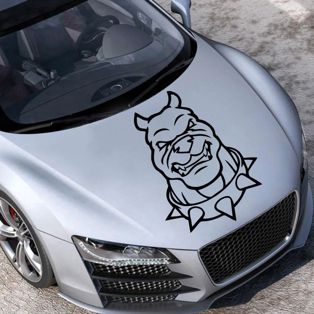 Красочные куклы-животные автомобильная наклейка забавная Наклейка на окно