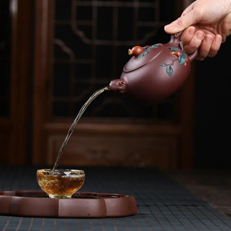 

Tetera Chinese Porcelain Teapots Yixing Zisha Teapot Gongfu Tea Set 360ml New Arrived High Quality With Gift Box Safe Packaging