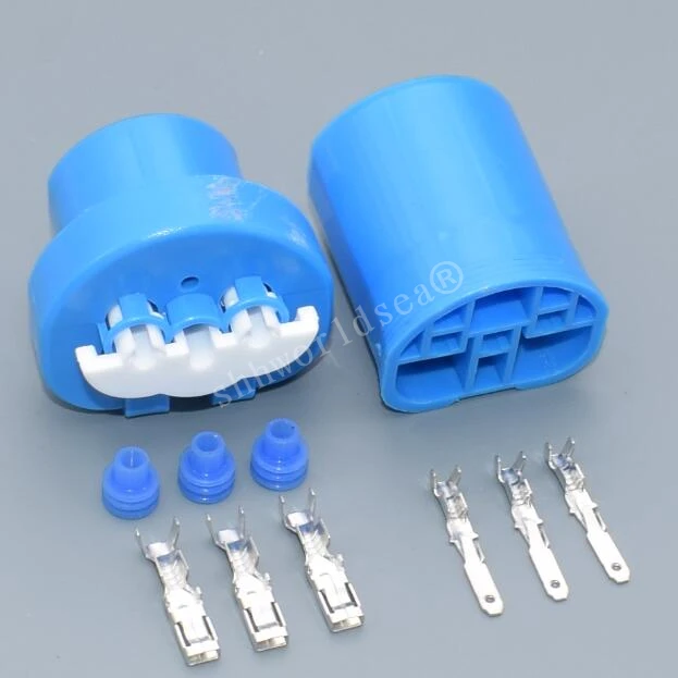 Shhworldsea 5/30/100Kit 3pin 9004 9007 HB5 Мужской Женский Разъем HID штекер адаптера переменного