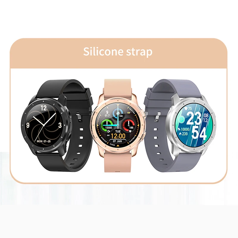MX11 Bluetooth Call Music Waterproof Watch Heart Rate,Monitoring Pedometer,for Android 5.1/IOS8.0 and Above
