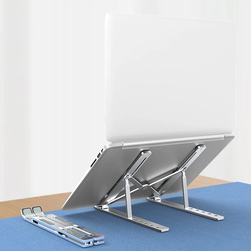 

Laptop Stand Notebook Holder Portable Foldable Aluminum Support For Macbook Pro Air Computer Adjustable Bracket for Notebook