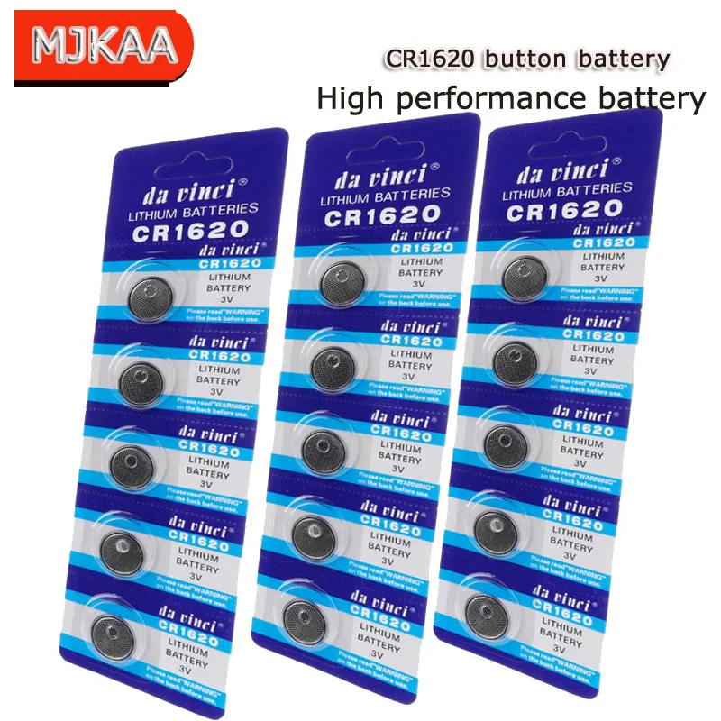 Сделано в Китае оптовая продажа Дешевые 100 шт. часы литий Батарея 3V CR1620 1620 ECR1620 DL1620