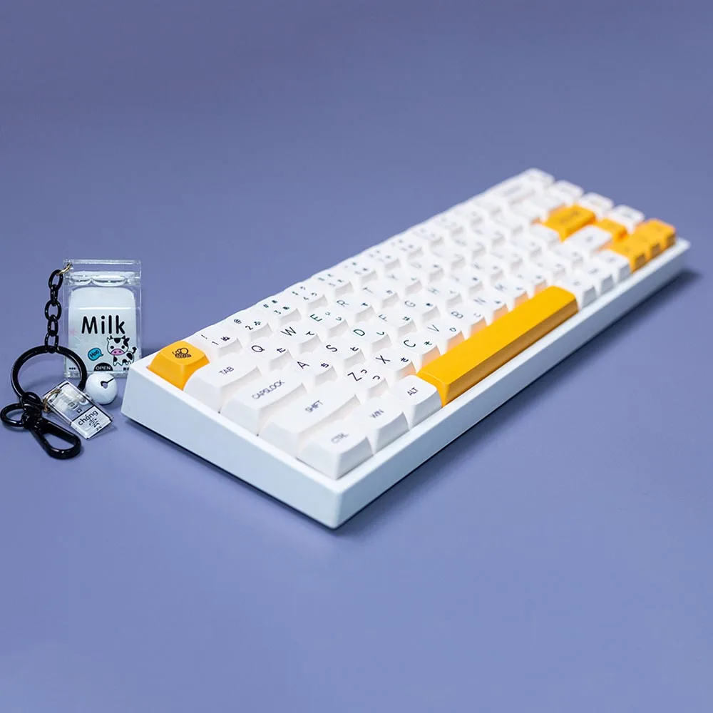 Японский образец чисто белый дизайн клавиатуры s для переключателя Cherry Switch