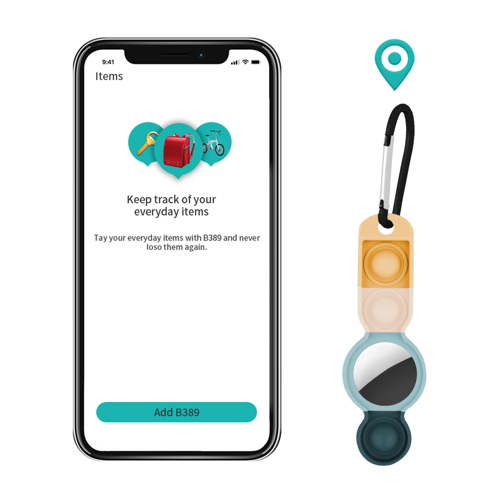 

2021 New Silicone Protective Case For AirTags All Protection Cover For Apple Locator Tracker Anti-scratch Anti-lost Protector