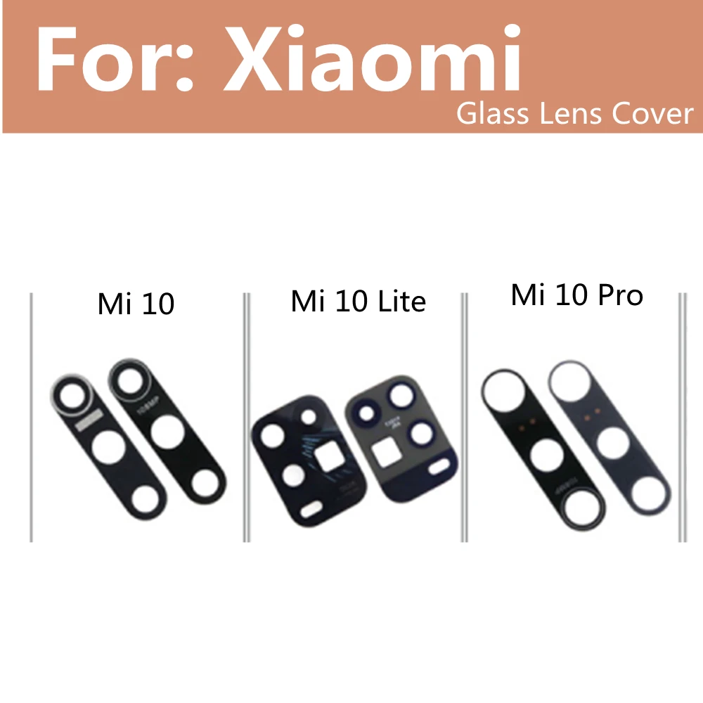 Rear Camera Glass Lens Cover Holder Replacement For Xiaomi Mi 10/Mi 10 Pro /Mi Lite Cell Phone Repair Spare Part | Мобильные