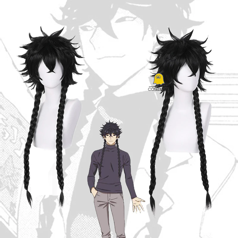 

Парик для косплея хашида Харука из аниме «синий период» с длинными косами, термостойкий волосяной реквизит из волокон для ролевых игр, карн...