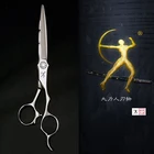 Титановые ножницы для волос, парикмахерские, парикмахерские, профессиональные японские ножницы для стрижки vg10 из нержавеющей стали