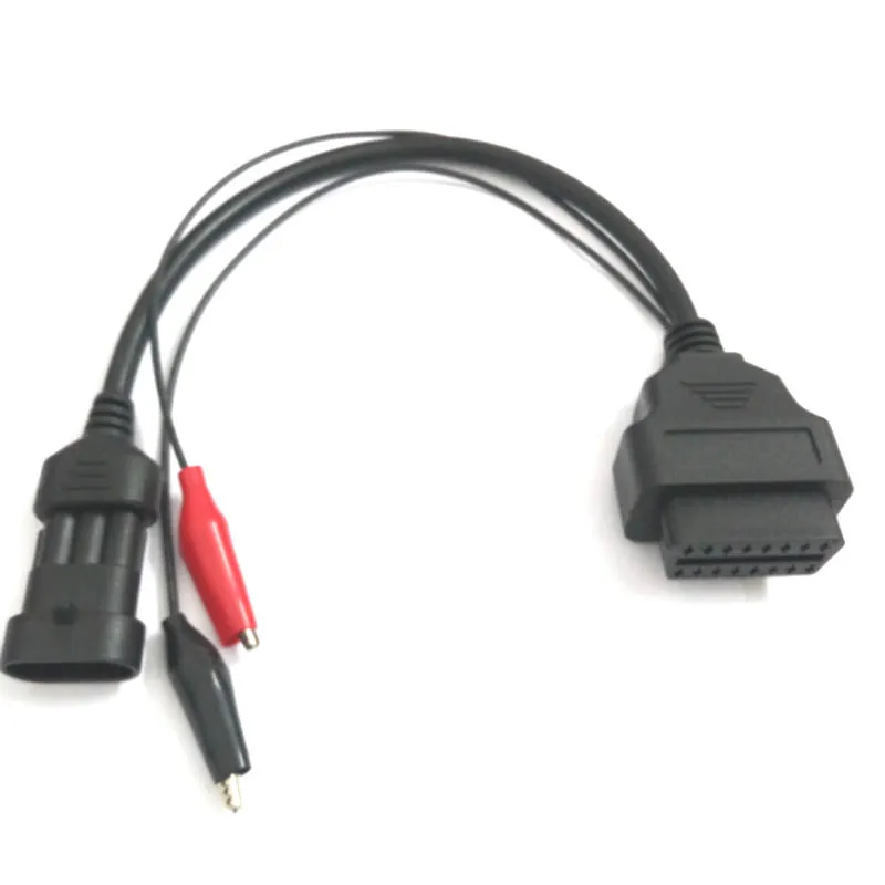 Адаптер диагностического кабеля OBD 3-контактный на 16 контактов для Fiat Alfa Lancia Romeo Obd2